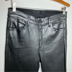 Goldsign coated faux leather skinny pants